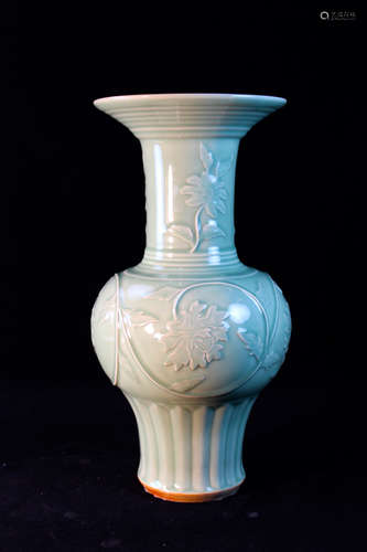 Chinese Celadon Porcelain Vase