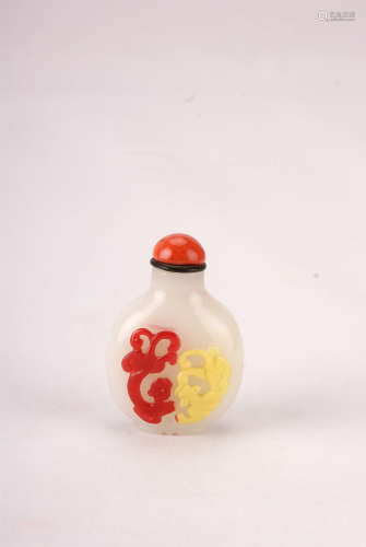 A Chinese Colorful Snuff Bottle