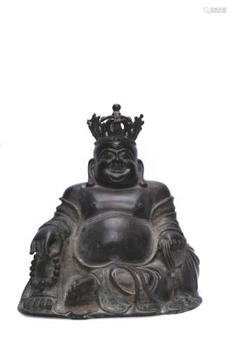 A Chinese Bronze Buddha