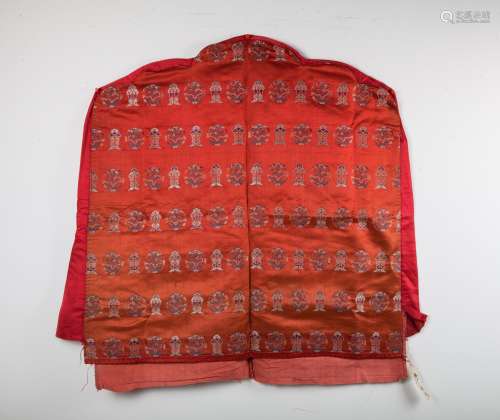 CHINESE SILK EMBROIDERY BACK SEAT COVER