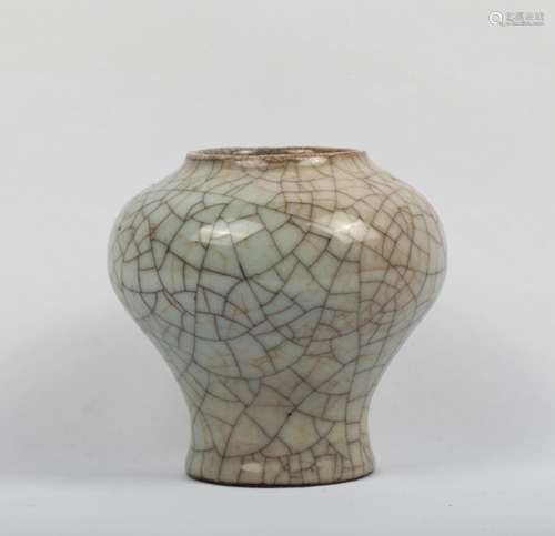 CHINESE GE GLAZED PORCELAIN JAR