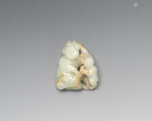 A Chinese Carved Jade Figure