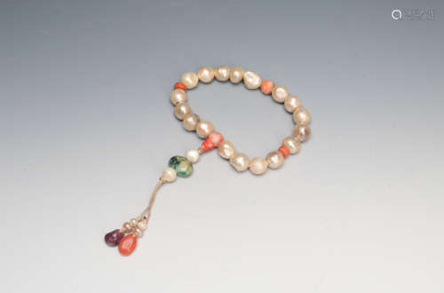 A Chinese Pearl Prayer Beads