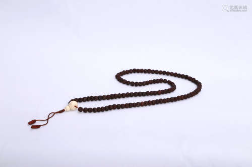 A Chinese Puti 108 Prayer Beads