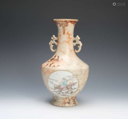 A Chinese Blue Porcelain Vase