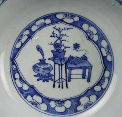 Chinese Blue and White Export Bowl