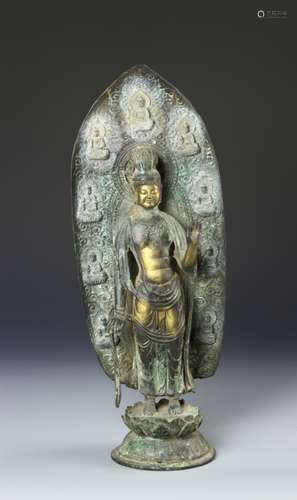 Chinese Bronze Buddha Statue