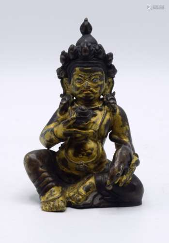Tibetan Gilt Bronze Buddha Statue