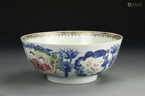 Chinese Export Famille Rose Bowl