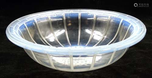 LARGE 40'S RENE LALIQUE BOWL