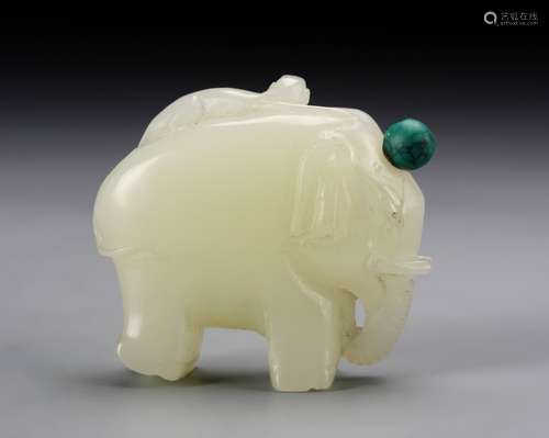 Chinese Jade Snuff Bottle