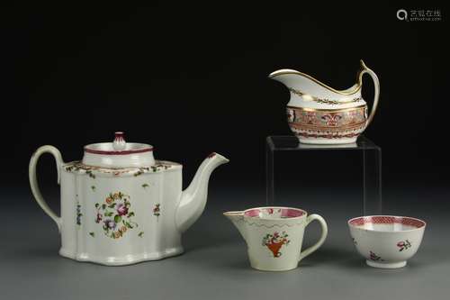 Chinese Famille Rose Tea Set