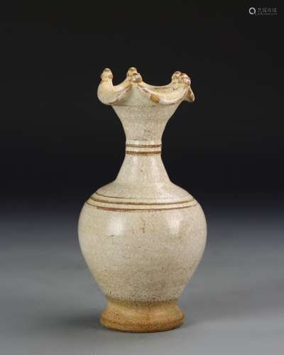 Chinese White Glazed Vase