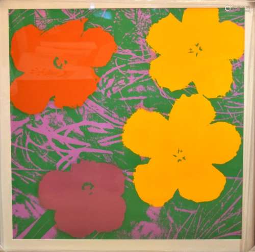 "Flowers",Andy Warhol