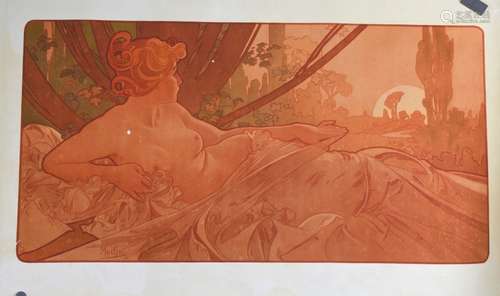 Mucha Lithograph