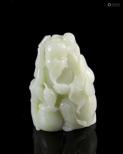 Chinese Carved Jade Figure