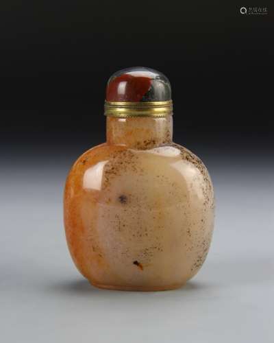 Chinese Agate Snuff Bottle