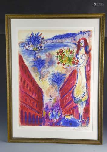 Marc Chagall Lithograph