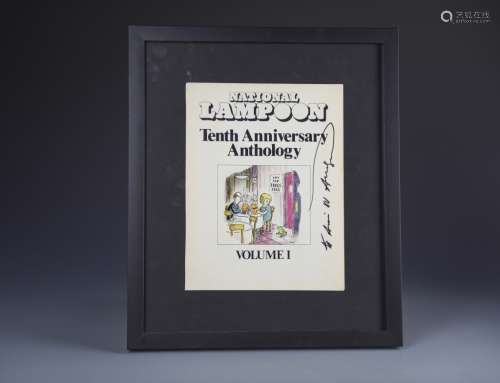 Framed Poster, Signed Andy Warhol