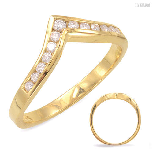 V Shape Diamond Band