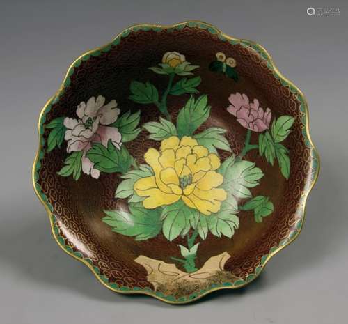 Chinese Cloisonne Bowl