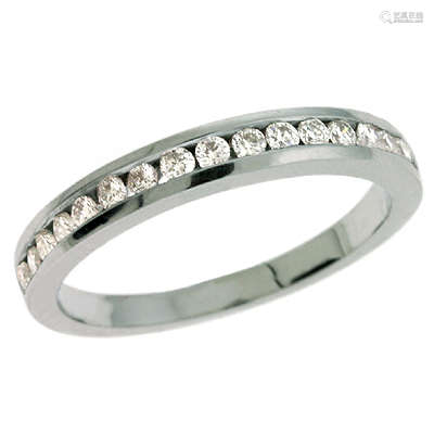 Channel Set Diamond Band