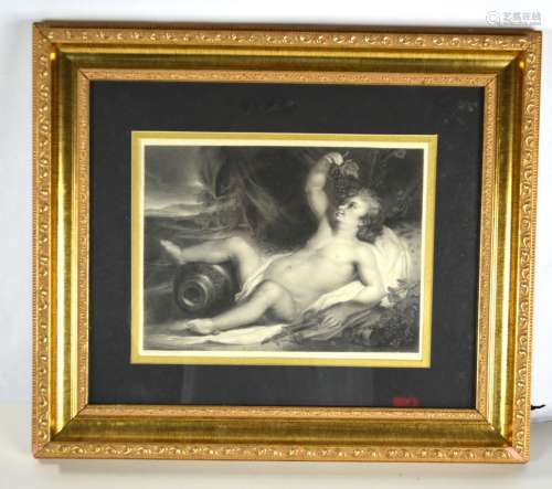 Framed Print of Nude