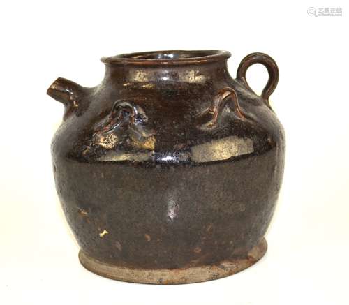 Ancient  Brown Glazed Jar