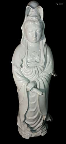 Blanc De Chine Figure of Guanyin