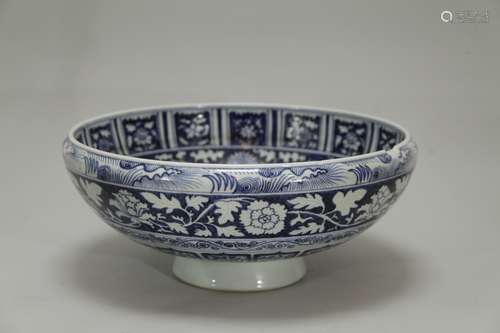 Chinese Blue/White Porcelain Bowl