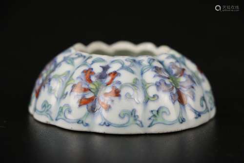 18th C. Dou Cai Porcelain Water Corp.