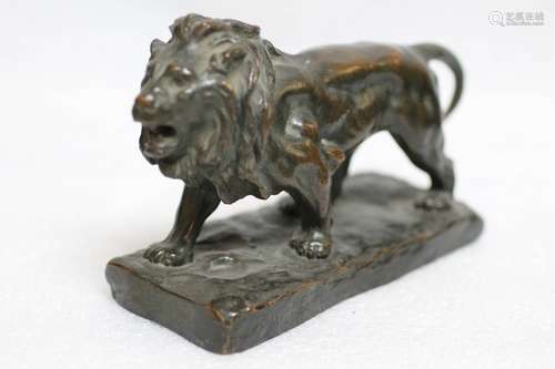 European Bronze Lion