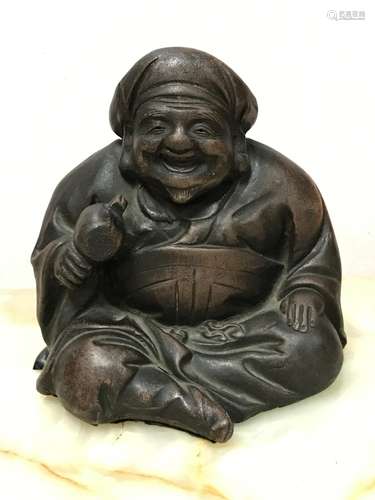 Japanese Bronze Figure