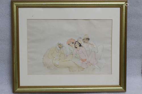 Persian Miniature on Paper, Signed