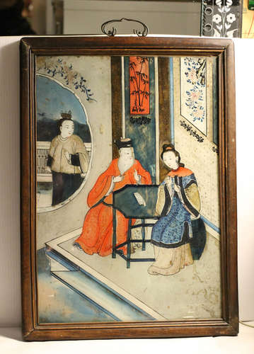 Chinese Reverse Glass Painting