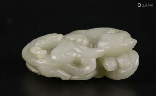 Qing Dynasty Chinese Carved Jade