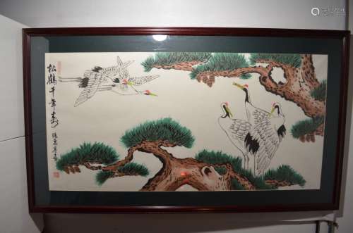 Korea Painting with Frame