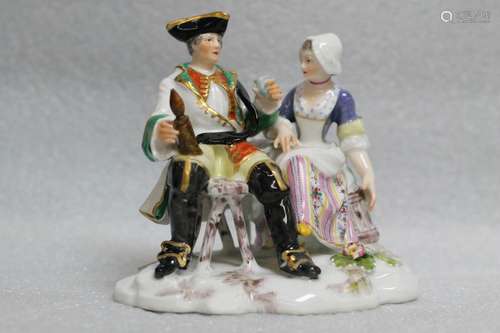 Continental Porcelain of Two Figure Couple