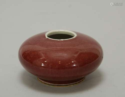 Chinese Ox-Blood Porcelain Washer