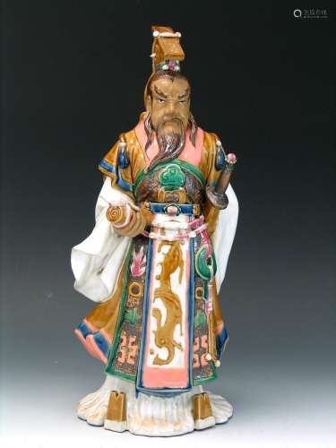 Chinese porcelain figure of a man