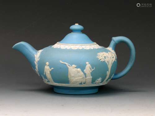 English Blue teapot