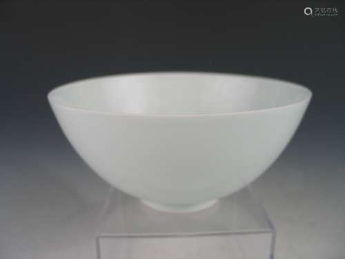 Chinese yingqing porcelaon bowl, marked.