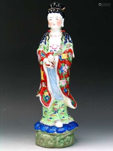 Chinese porcelain figure of Guanyin