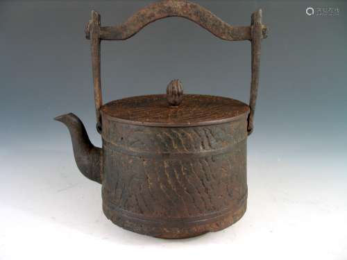 Japanese iron teapot