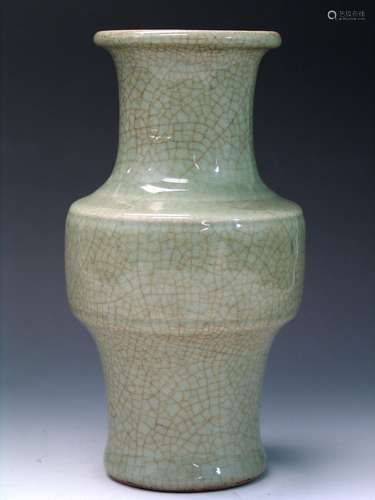 Chinese celadon porcelain vase