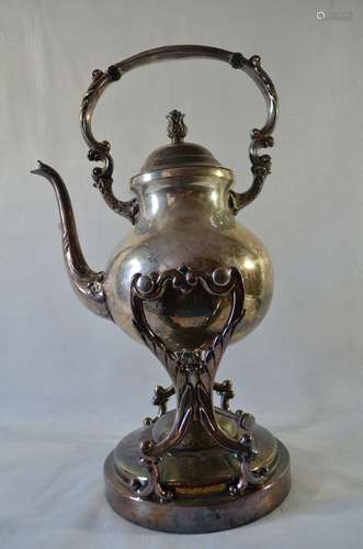 Chinese Silver Teapot, Hallmark As Shown