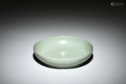 RARE RU WARE CELADON GLAZED BRUSH WASHER