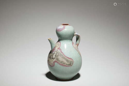 JUN WARE DOUBLE GOURD EWER