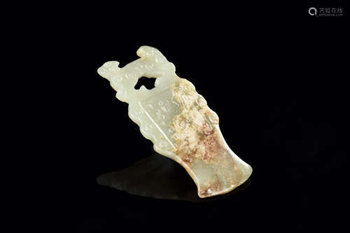 ARCHAIC JADE CARVED PENDANT