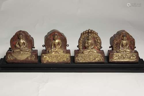 4 parts of a Stupa